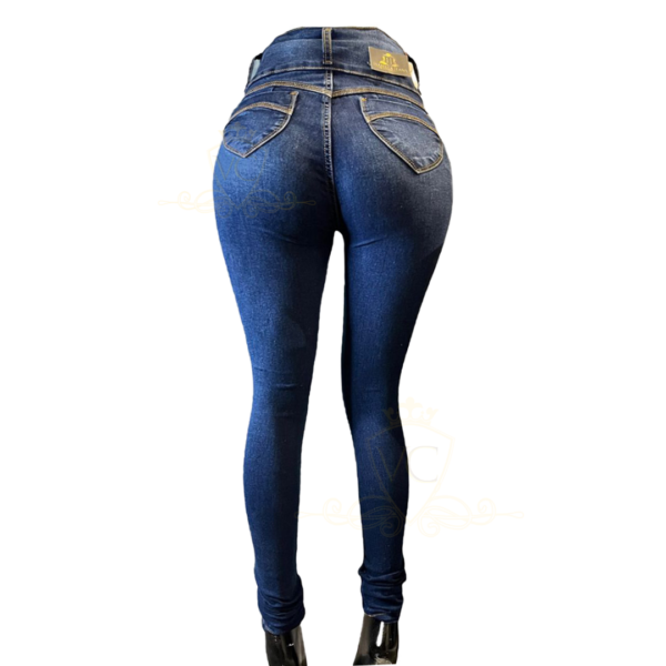 JEANS ISABELLA GLAMOUR AZUL – Verónica Carrera Jeans